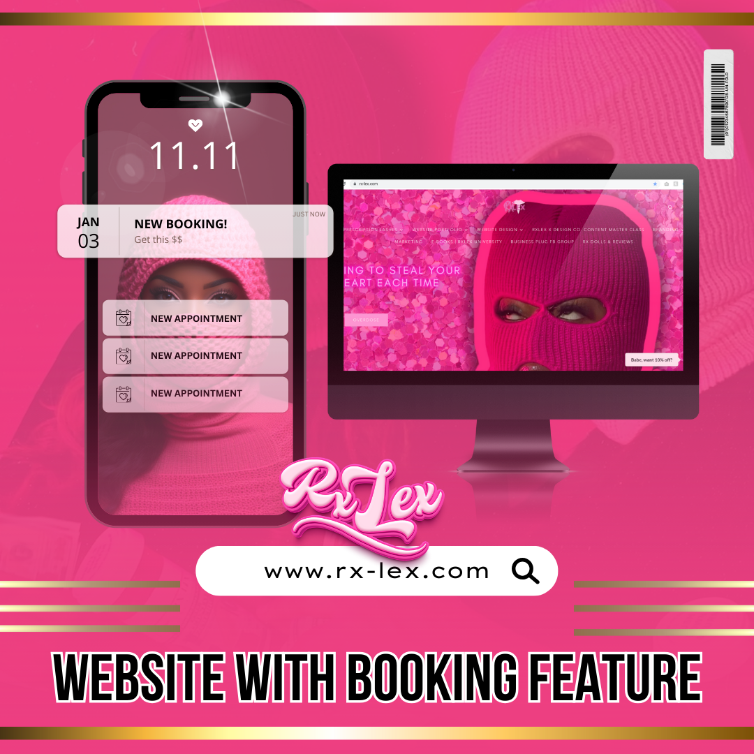 Website Design & Booking Feature