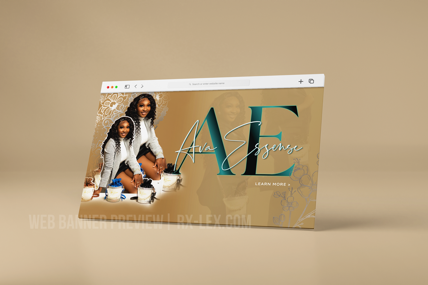 Custom Website Banner