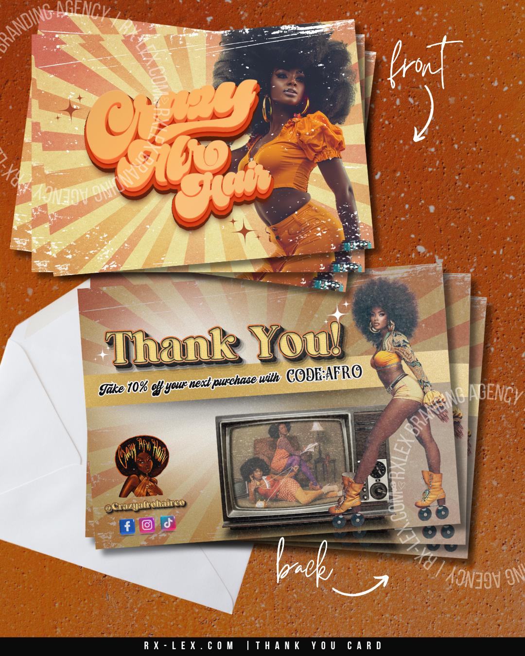 Thank You Card Design
