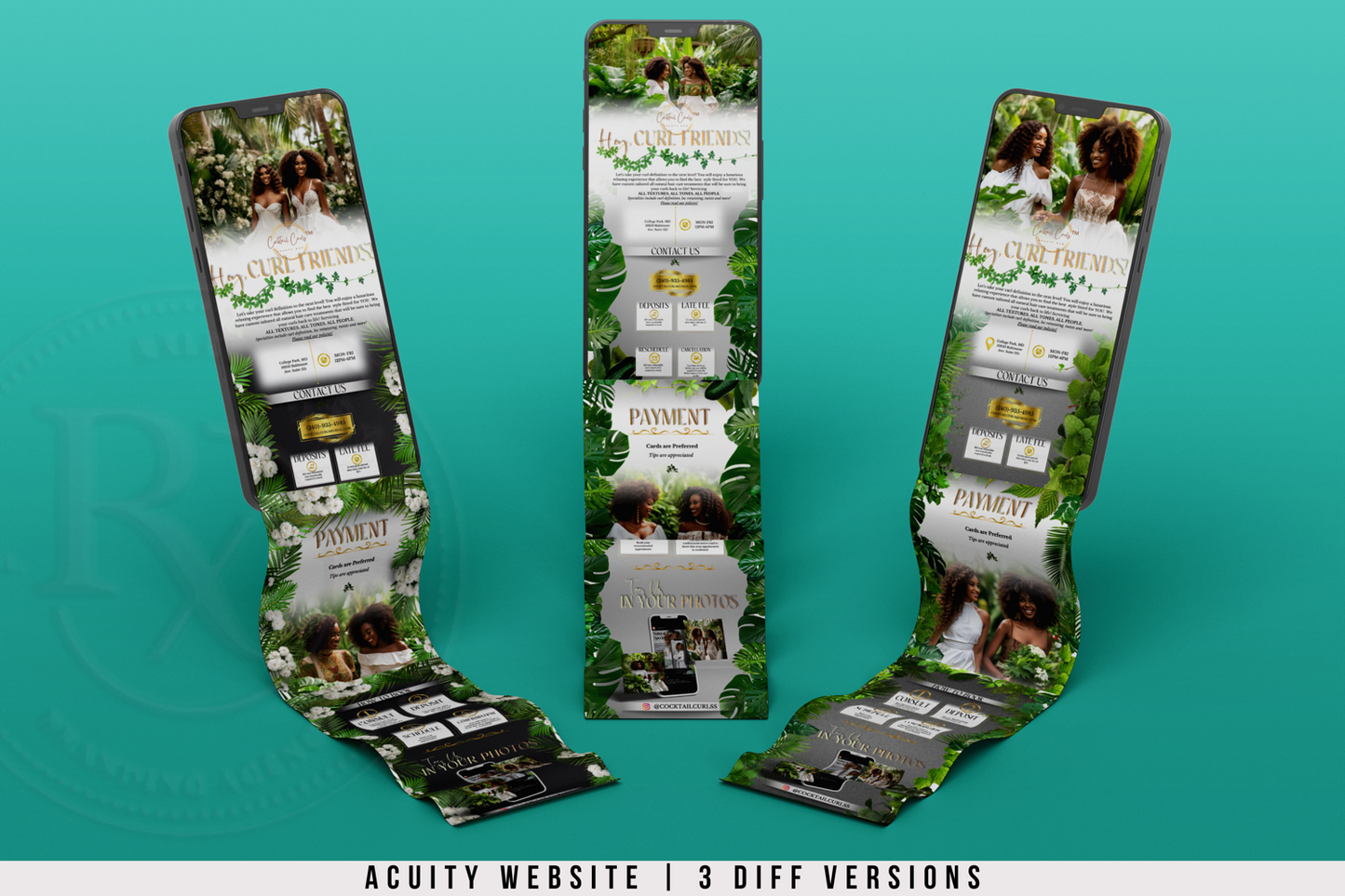 Acuity Scheduling Website