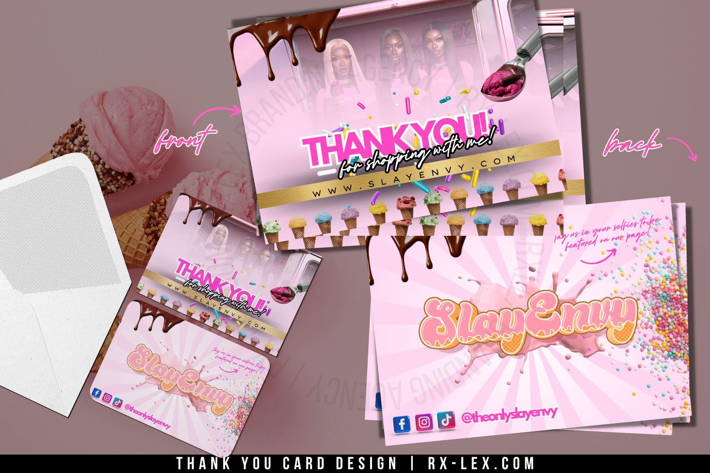 Thank You Card Design