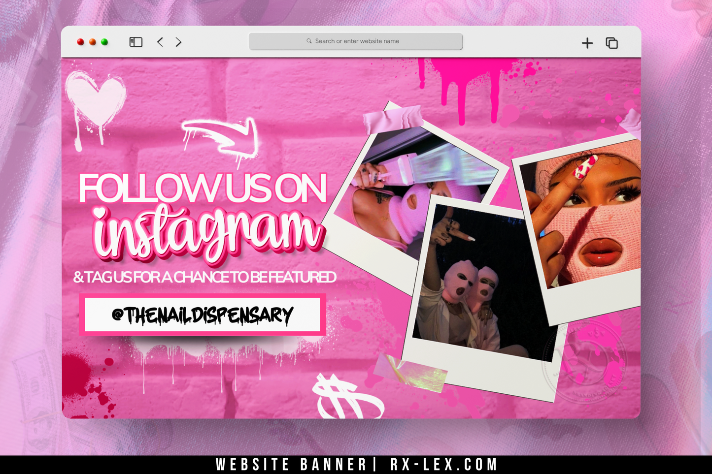 Custom Website Banner