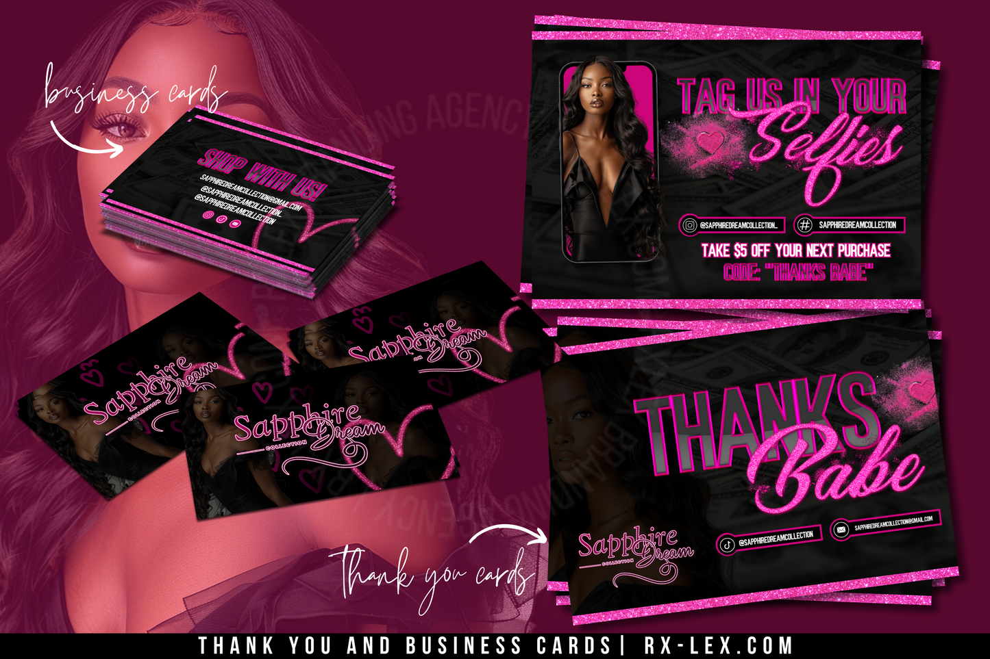 Thank You Card Design