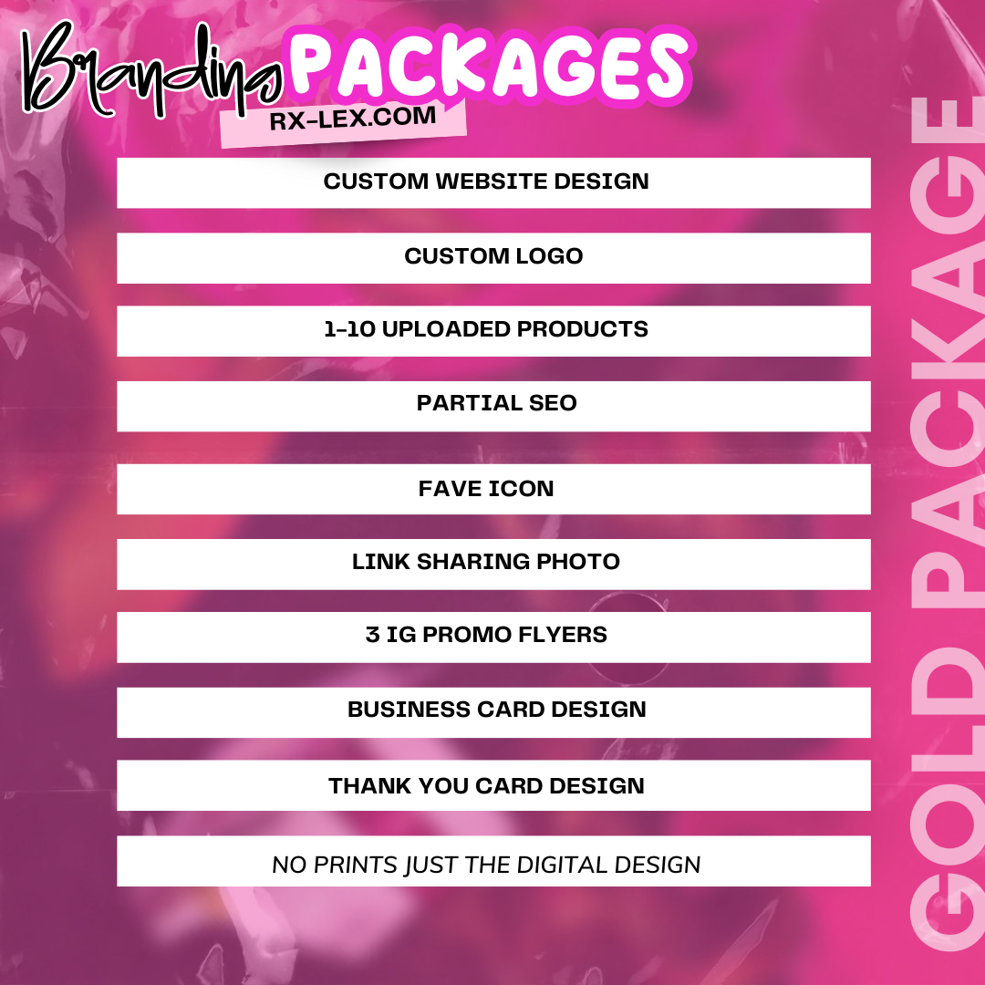 Branding Package *Gold*