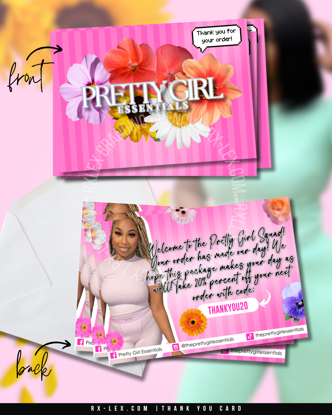 Thank You Card Design