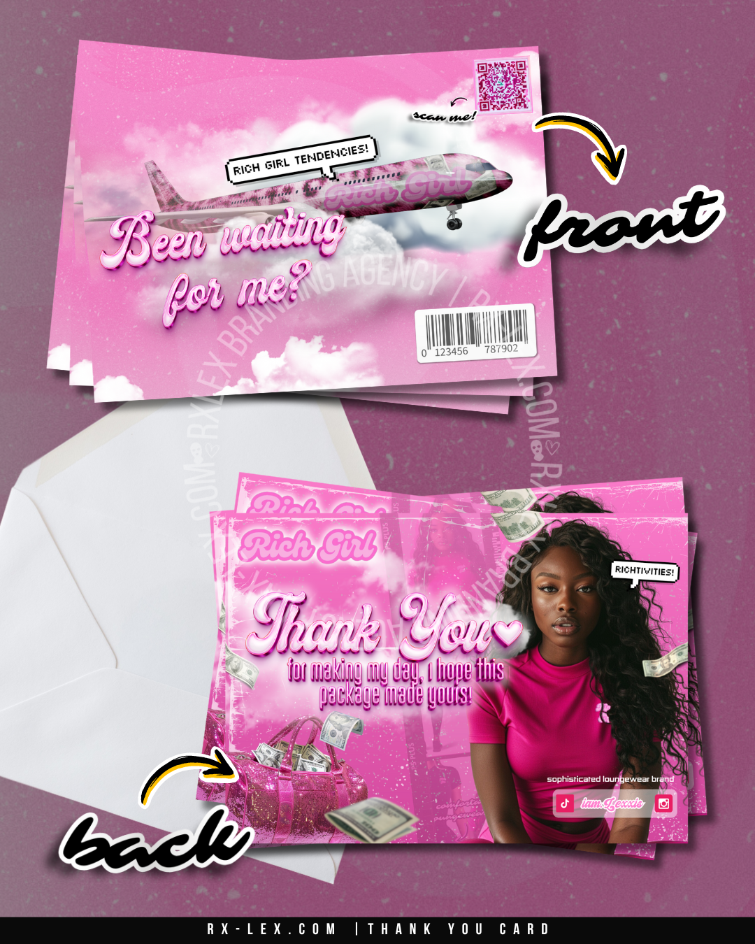 Thank You Card Design