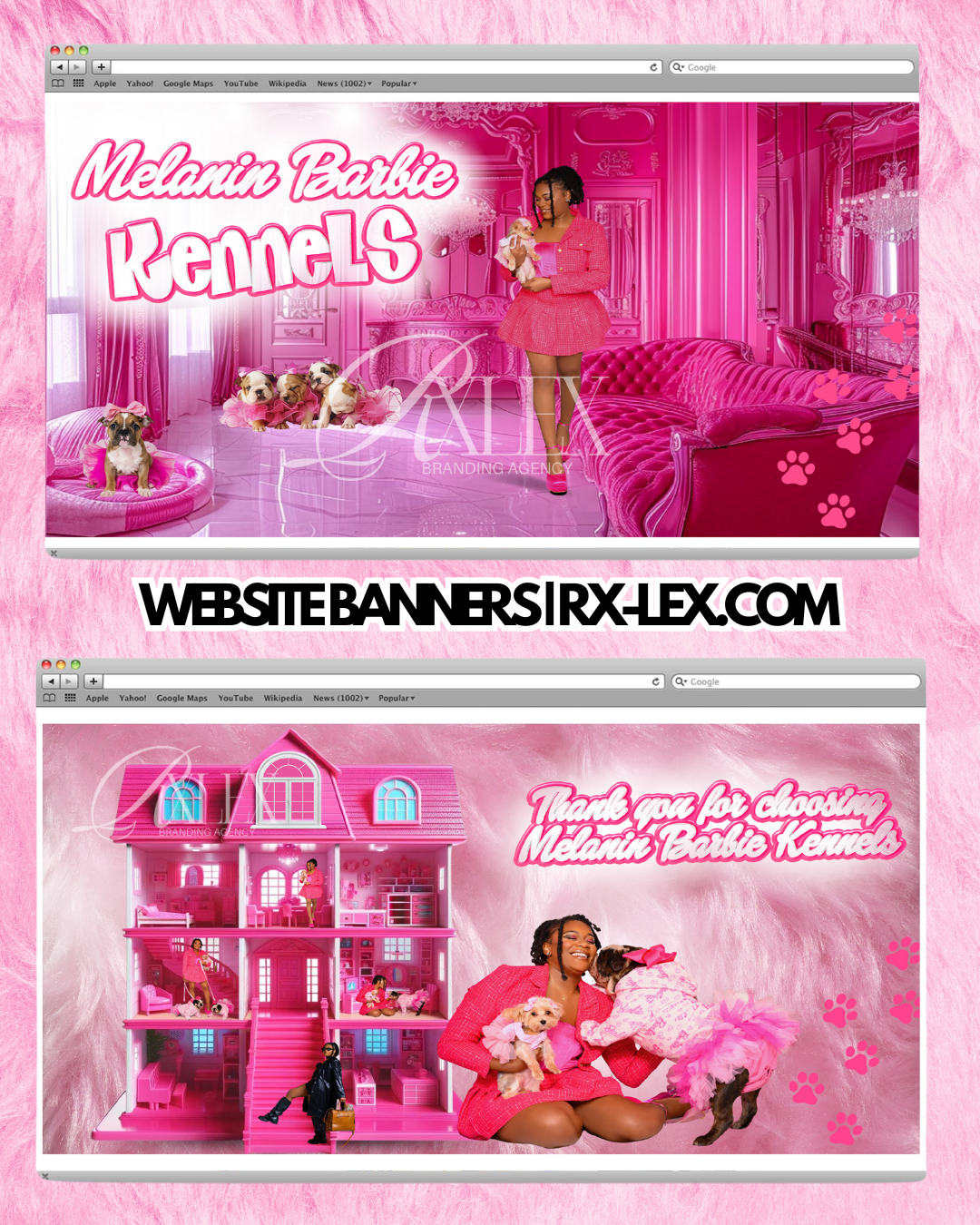 Custom Website Banner