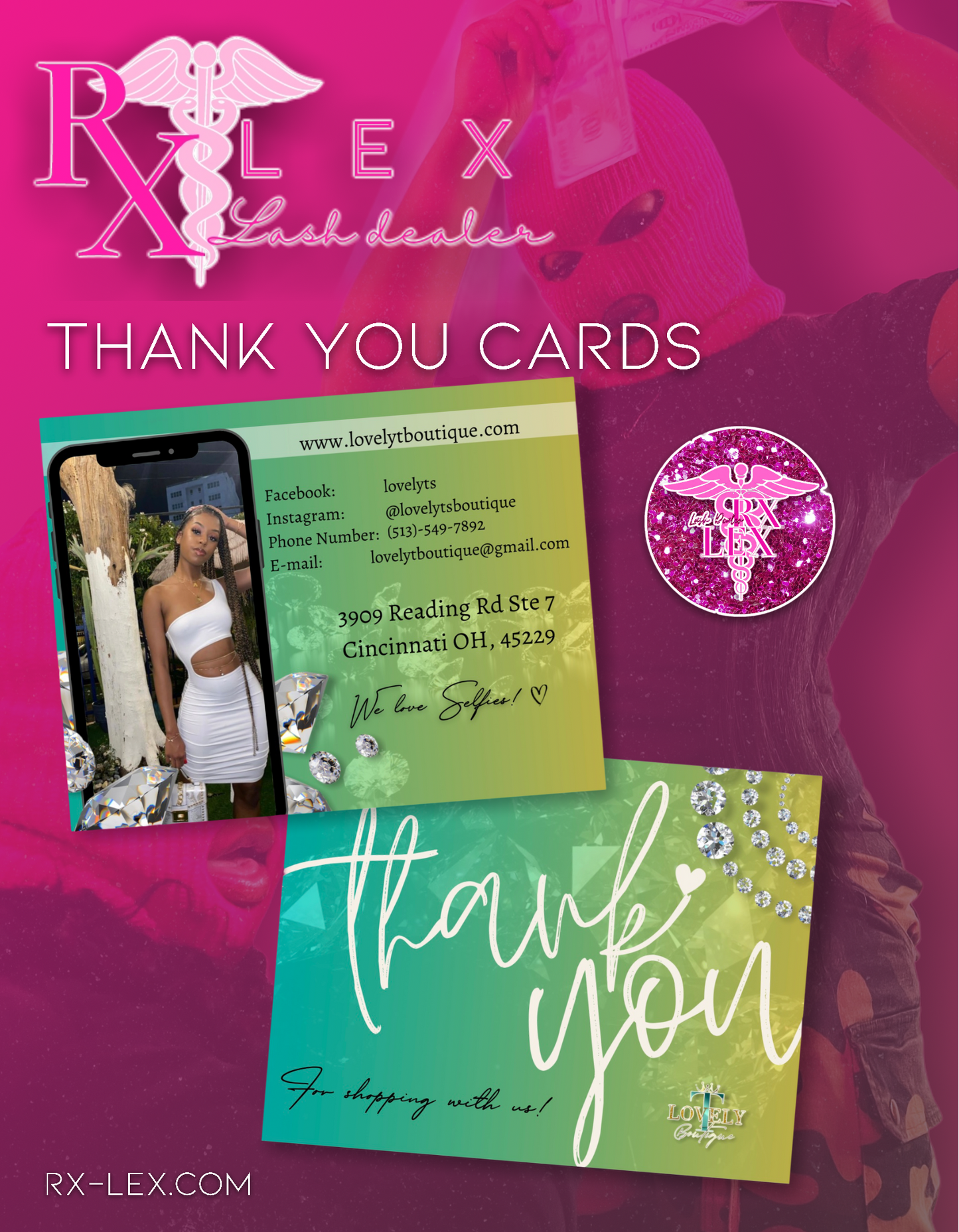 Thank You Card Design
