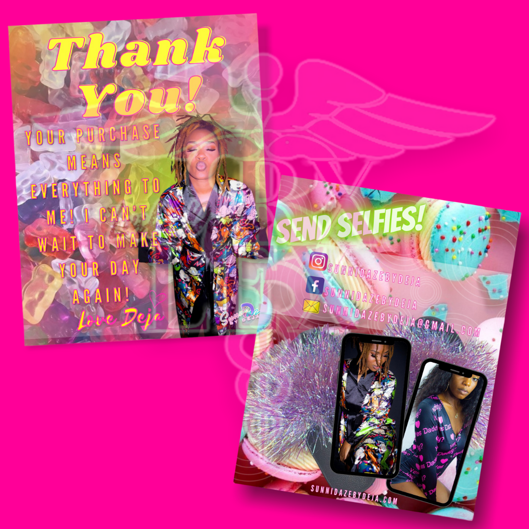 Thank You Card Design