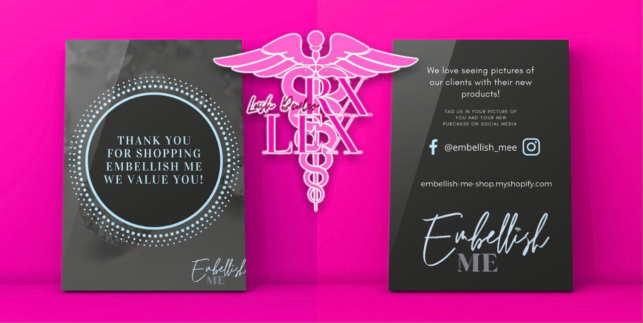 Thank You Card Design