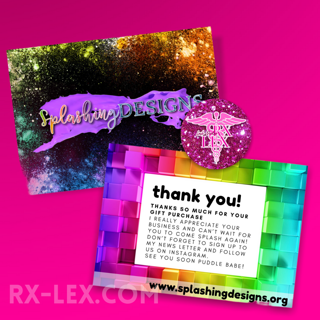 Thank You Card Design