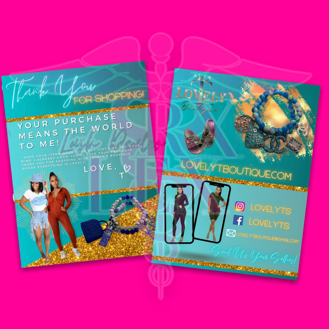 Thank You Card Design