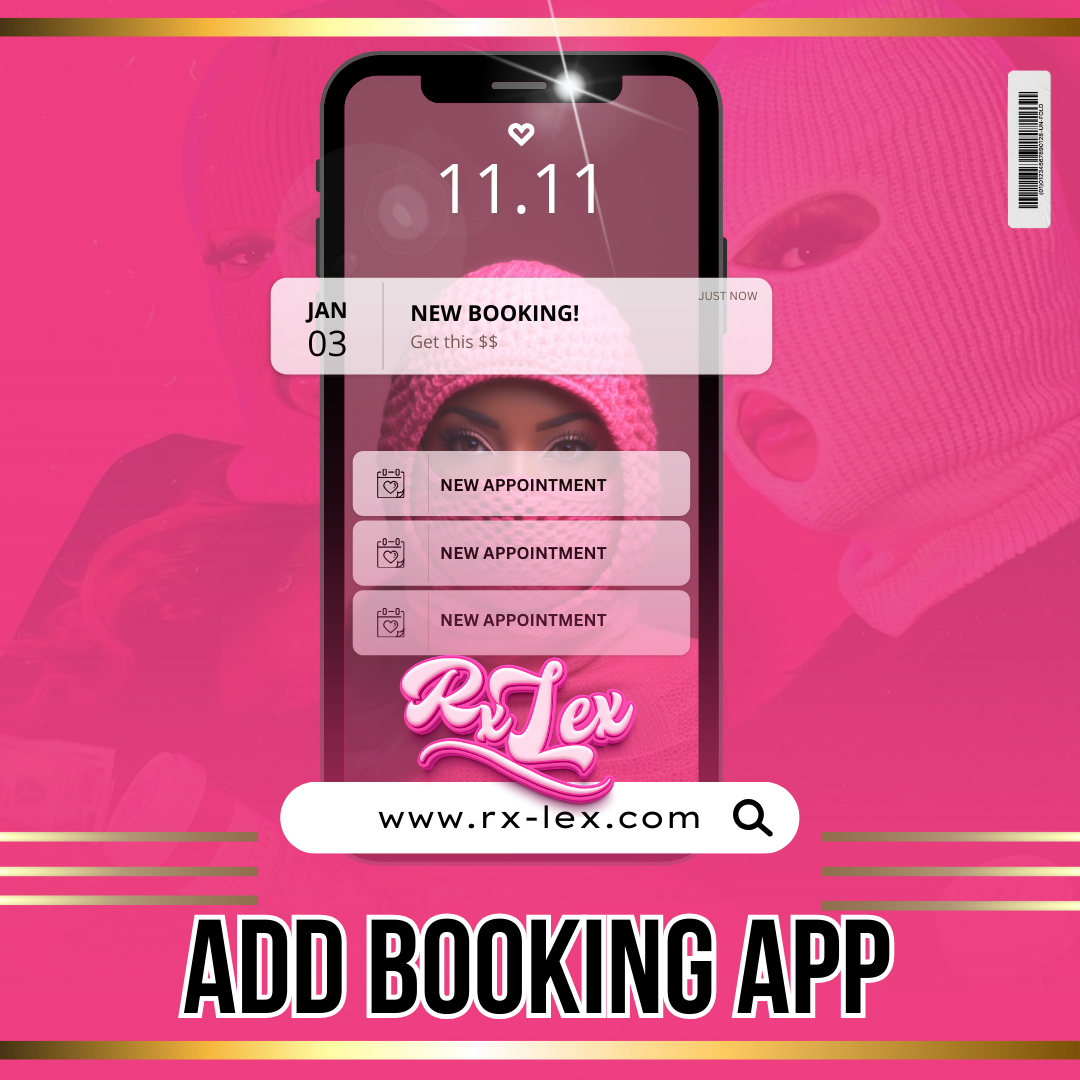 Add Booking App *Website Design Feature*