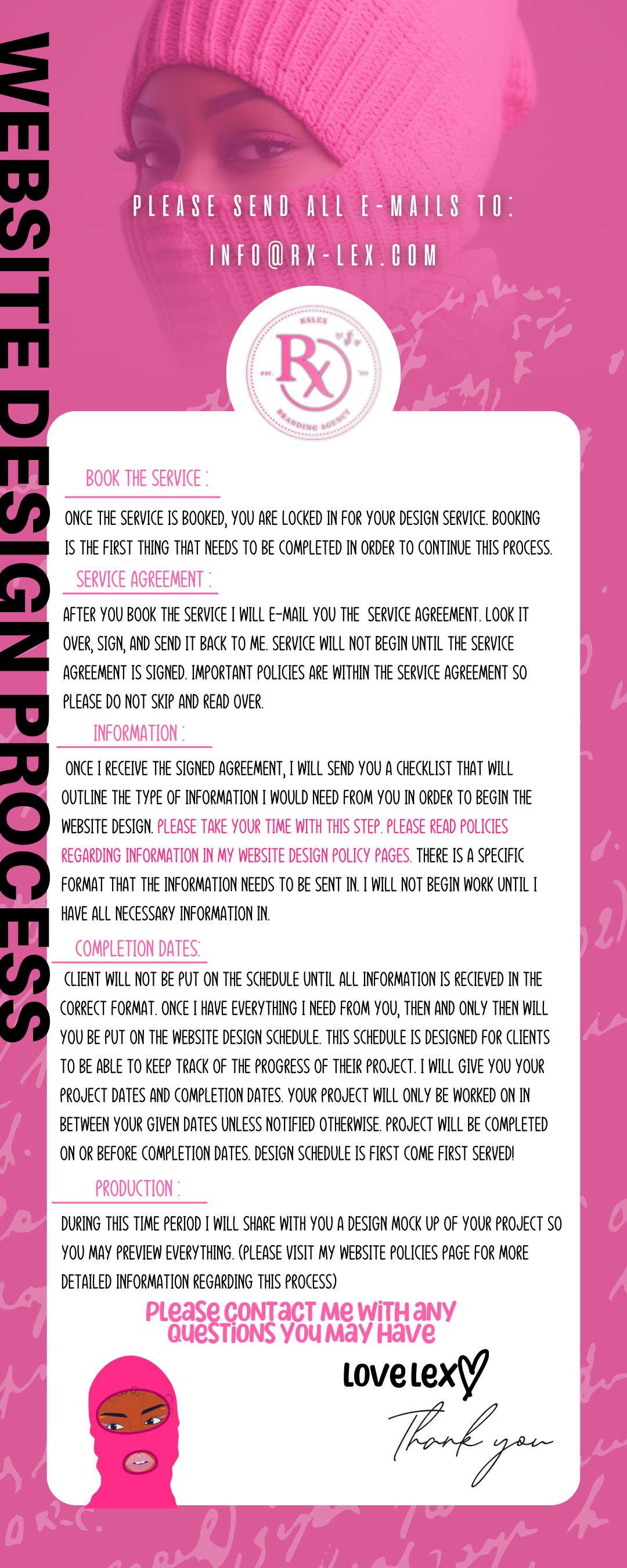 Design Process – Rx Lex