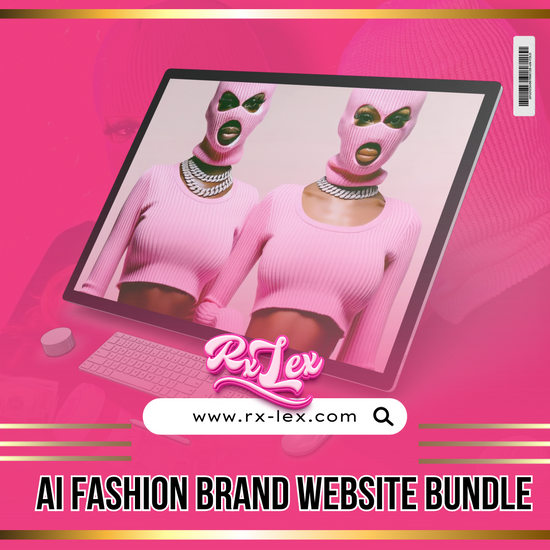 Ai Fashion Brand Website Bundle